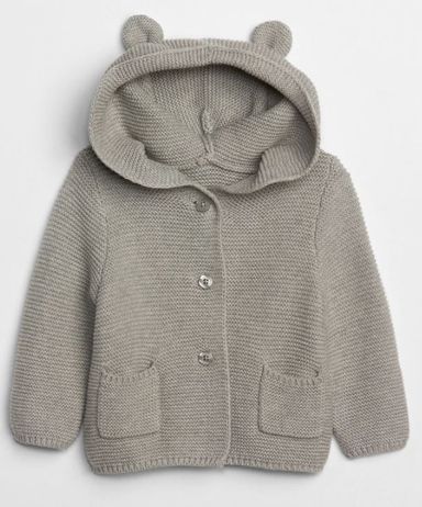 Baby Bear Sweater Grey