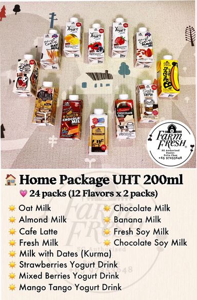 Farm fresh UHT milk