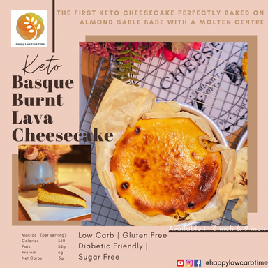 #1 Signature Basque Burnt Lava Cheesecake