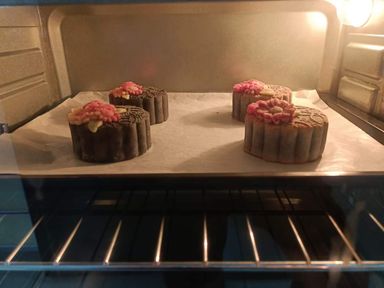 Baked mooncake! 