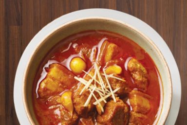 Northern thai pork curry 