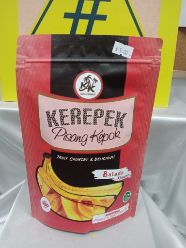 Kerepek pisang kepok