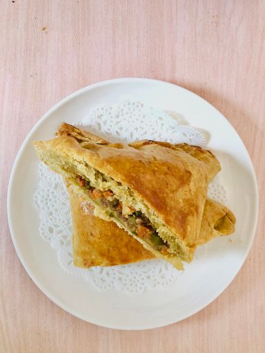 Beef/vegetable pie