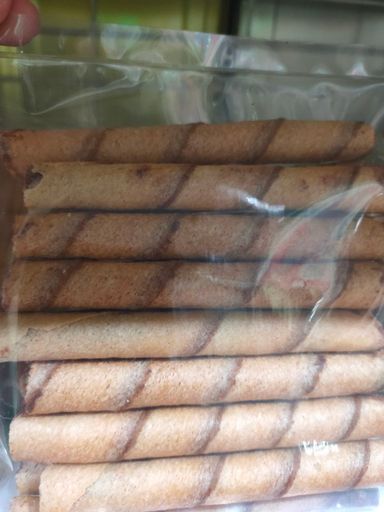 Chocolate Wafer Rolls