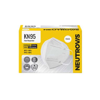 [PREORDER] Neutrovis 4-Ply KN95 Masks 20pc/Box