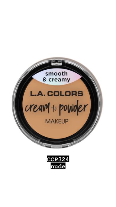 L.A. Colors cream to powder foundation