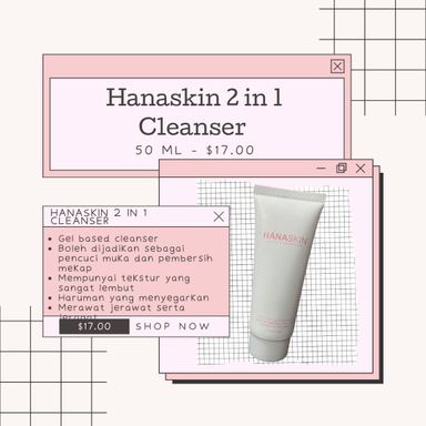 Hanaskin 2 in 1 Cleanser