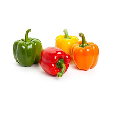 Fresh Capsicum Mixed Colors (Bell Peppers) - 3 PCS