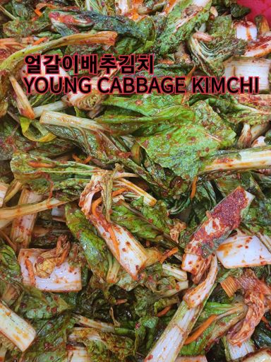 얼갈이 배추김치(baby cabbage kimchi)