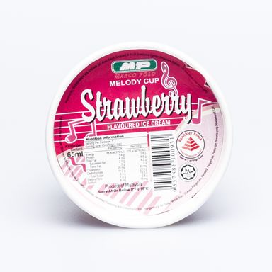 Small cup - Strawberry ( 10pcs )