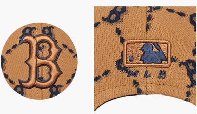 Monogram Diamond Structure Ball Cap Boston - CC26