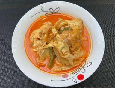 Curry vegetables, around 2-3 servings