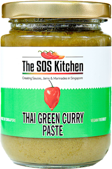 Vegan Thai Green Curry Paste