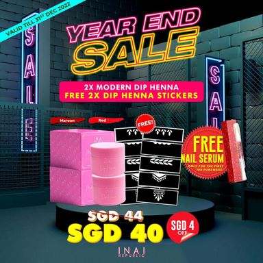 [YEAR END SALE] 2x Modern Dip Henna