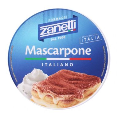 Zanetti Mascarpone Cheese, 500 G