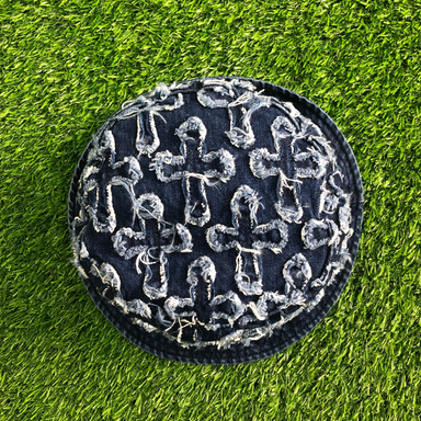 CH CROSS PATCH DENIM BUCKET HAT