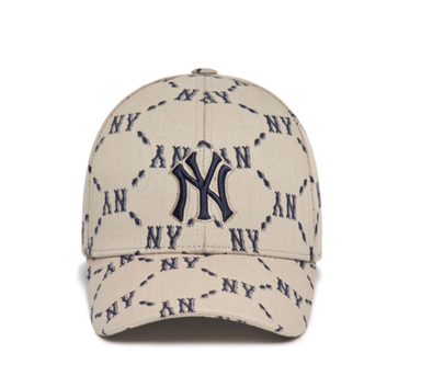 Diamond Monogram Structure Ball Cap - CC27