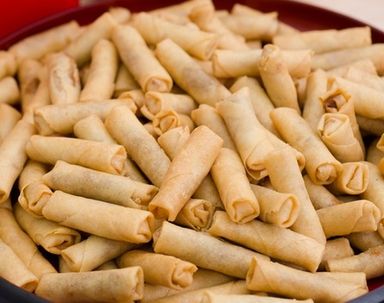Spicy Prawn Rolls (Hae Bee Hiam)