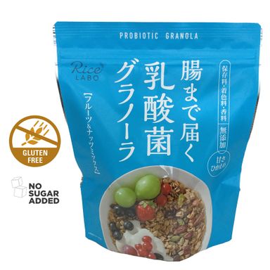 Rice Labo Brown Rice Probiotic Granolas 250g