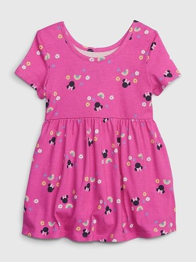 Organic Cotton Mix and Match Minnie Mouse Skater Dress