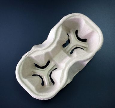 Paper Cup Tray - 2 cavities #PCT0001