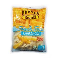 RAMLY FRENCH FRIES CRICKLE CUT 1kg