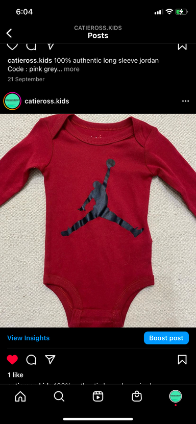 Air jordan long sleeve