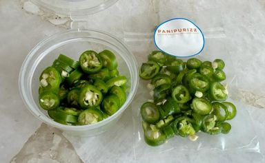 Chopped Green Chilies