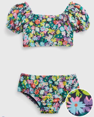 Multi Floral Swim two piece 