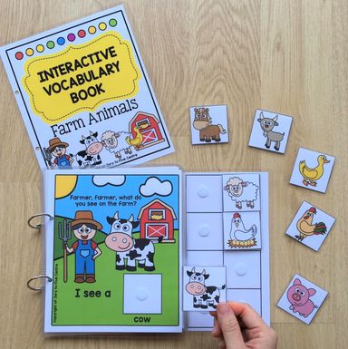 Interactive Vocabulary Books Volume 2