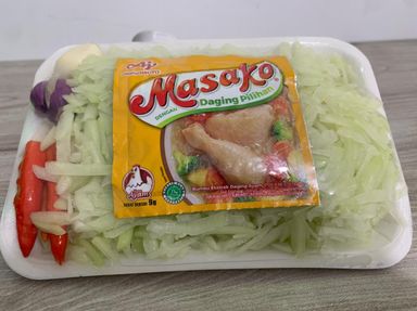 Menu Paketan Tumis Labu Siam