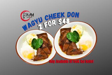 Braised Wagyu Cheek Donburi (2 Bowls $48)