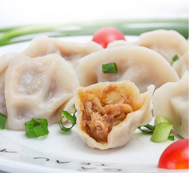 Abalone, Prawn & Pork Dumpling 鲍鱼三鲜水饺 👍 👍 👍 