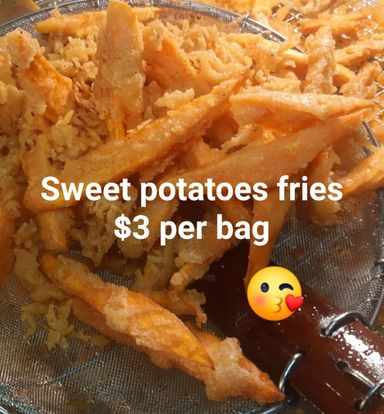 Fried Sweet Potato Fries番薯条