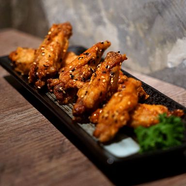 Deep Fried Kimchi Spicy Wings