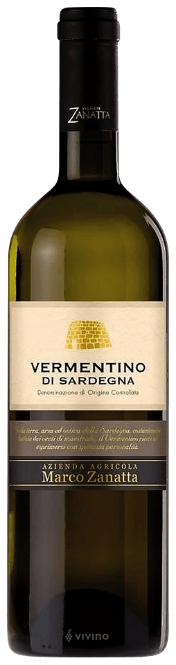 Marco Zanatta Vermentino di Sardegna DOC. Original $58. 30% Discount!