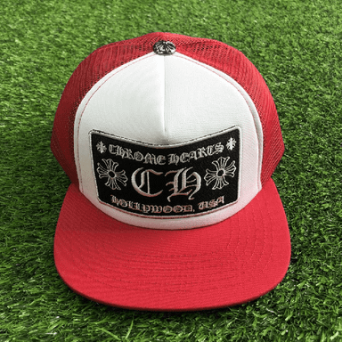 CH FLAT PEAK RED AND WHITE