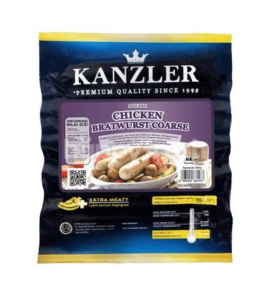 Sosis Kanzler Chicken Bratwurst Coarse