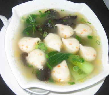 Crab Balls Soup   蟹丸子汤  ( Original or Sichuan Spicy)