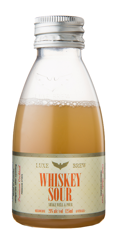 Whiskey Sour 125ml 21% Alc. Original $14. 30% Discount!