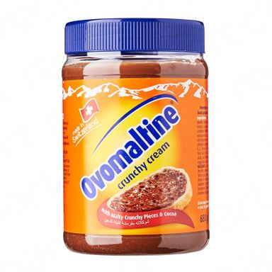 OVOMALTINE CRUNCHY CREAM GLASS JAR 680G (WAN-TTT-OVOM5040)