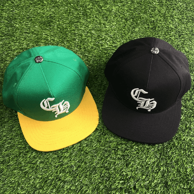 CH FLAT PEAK GREEN AND YELLOW // BLACK