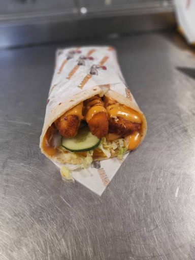 Krispy chicken wrap 