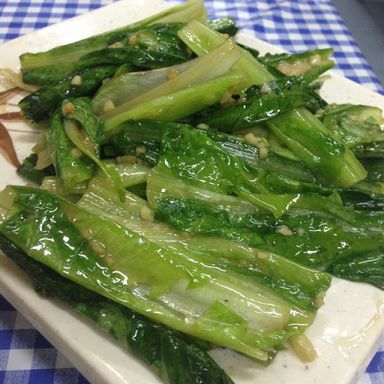 #15 Garlic with Preserved Beancurd Fried Vegetables 蒜蓉腐乳炒时菜