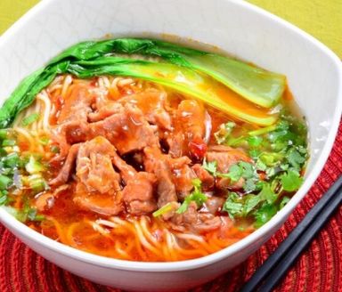 Minced Beef Soup Noodles