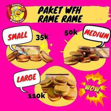 ICHIBAN DORAYAKI PAKET WFH RAME-RAME