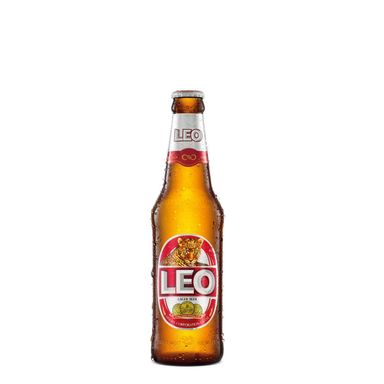 Leo Beer Pint Bottle