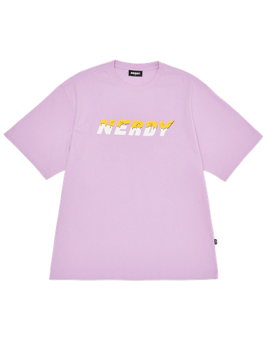 Nerdy Melted Logo - Purple