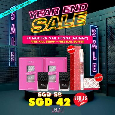 [YEAR END SALE] 2X Modern Inai Mommy