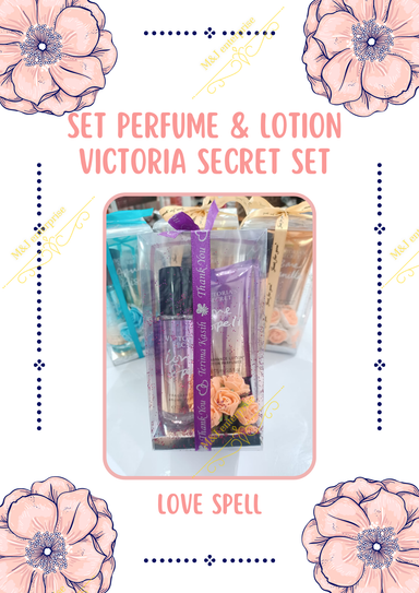 SET TEMPAHAN PERFUME & LOTION